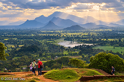 View from the top of Sigiriya Rock Fortress (Lion Rock), Sri Lanka