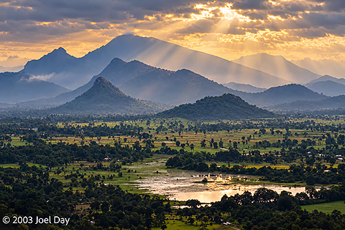View from the top of Sigiriya Rock Fortress (Lion Rock), Sri Lanka