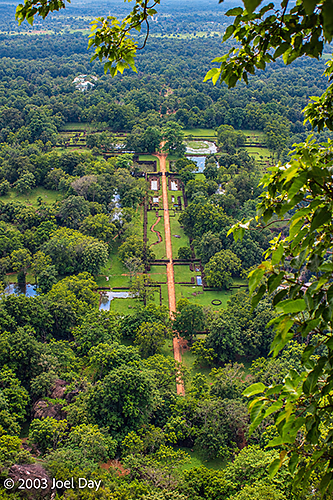 View from the top of Sigiriya Rock Fortress (Lion Rock), Sri Lanka
